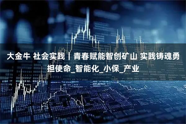 大金牛 社会实践|青春赋能智创矿山 实践铸魂勇担使命_智能化_小保_产业